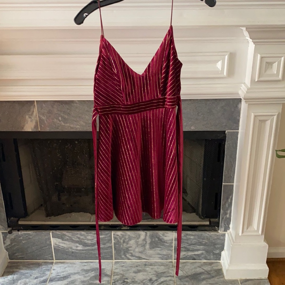 A line Cocktail spaghetti dress